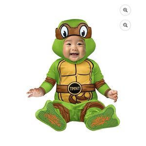 12-Pc Set Teenage Mutant Ninja Turtles 6-12M Infant Costume Halloween TMNT